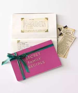 A rainy day is the perfect opportunity to create a family recipe book filled with your favorite dishes and cherished memories.