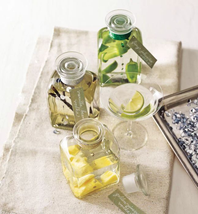 Handmade Christmas gifts, creative holiday gift ideas - Infused Vodka