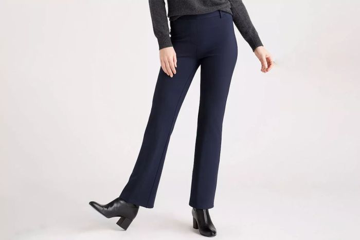 Ultra-Stretch Ponte Bootcut Pants