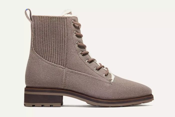 Rothy's The Cozy Laced Lug Boot