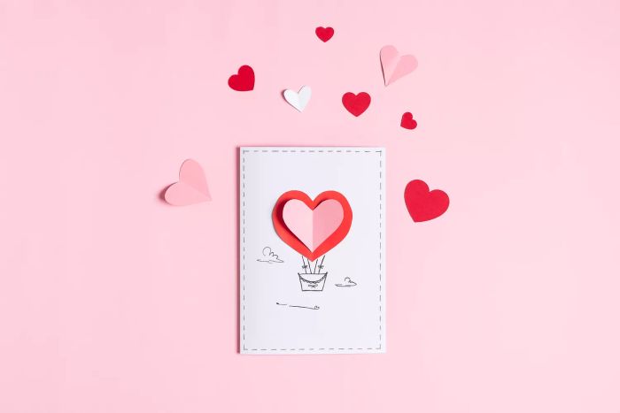 Hot-Air Balloon Valentine