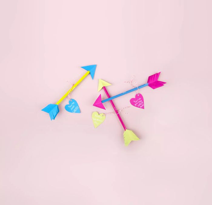 Pencil Arrow Valentine