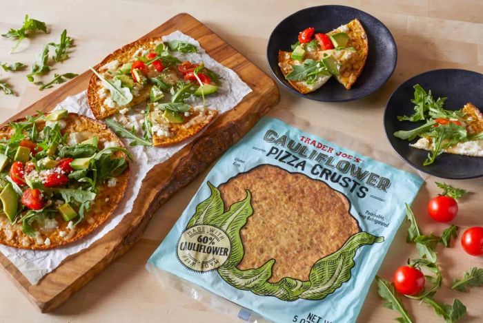 Cauliflower Pizza Crusts from Trader Joe's