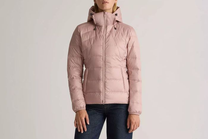 Compact and Lightweight Down Puffer Jacket with Hood