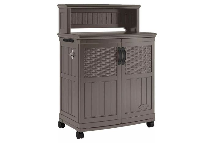 Suncast Patio Storage and Prep Station