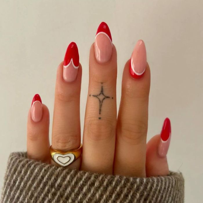 Celebrate Valentine's Day with uniquely artistic nail designs.