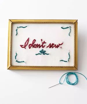 Tiny, Snarky Chain Stitch