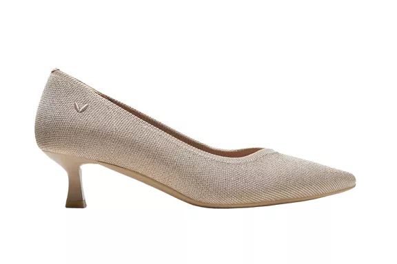 Vivaia Scarlett Pointed-Toe Kitten Heels