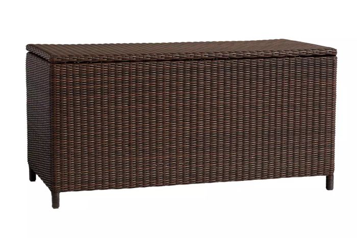 Pottery Barn Torrey Wicker Outdoor Storage Trunk