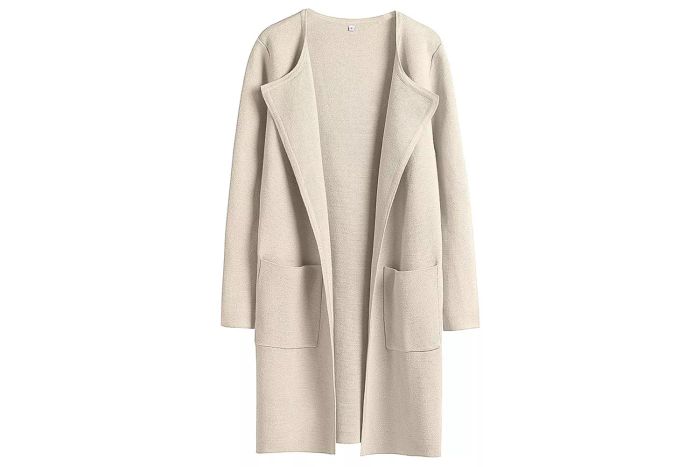 Amazon ANRABESS Women's Open Front Knit Cardigan