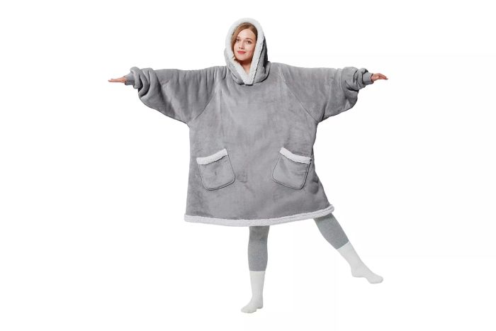 Bedsure Wearable Blanket Hoodie
