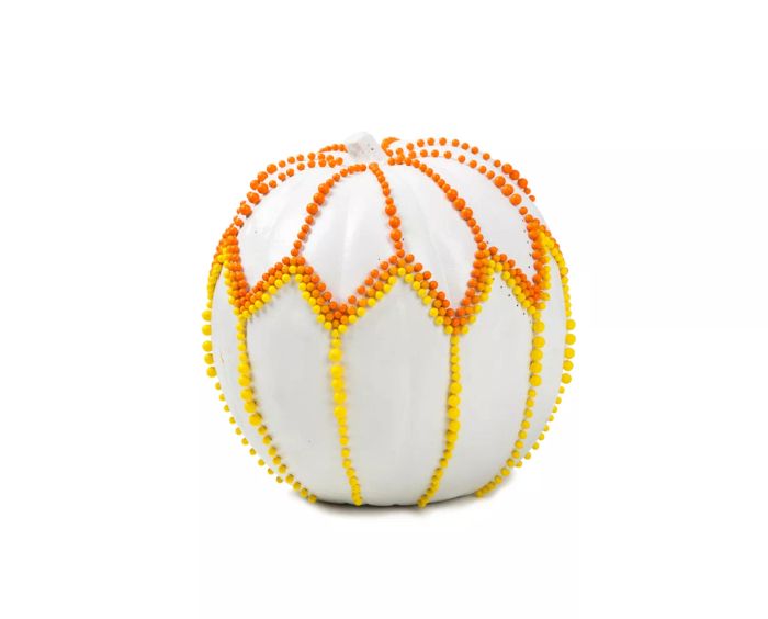 Creative pumpkin decorating idea: the Push Pin Pumpkin