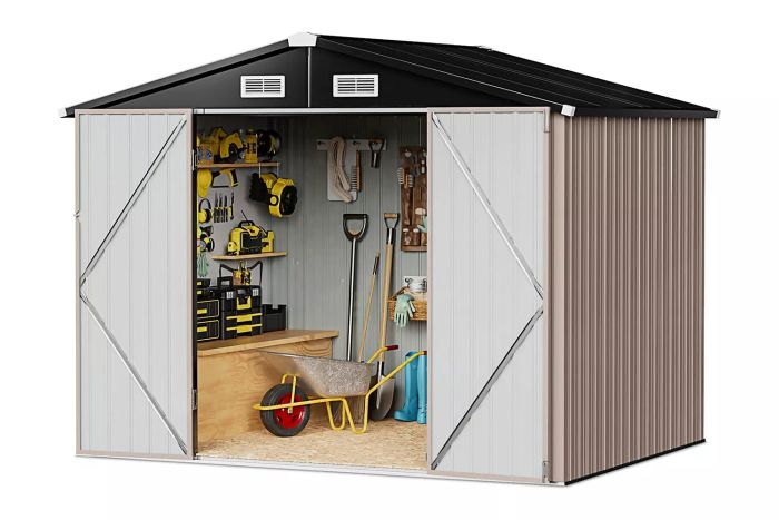 Aoxun Outdoor Storage Shed