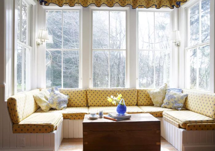 A snug window seat