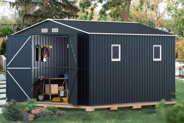 Steel Outdoor Storage Shed