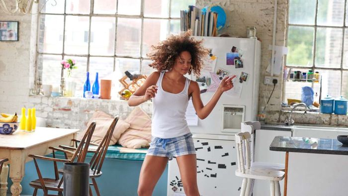 Throwing a dance party in your living room is just what you need right now!