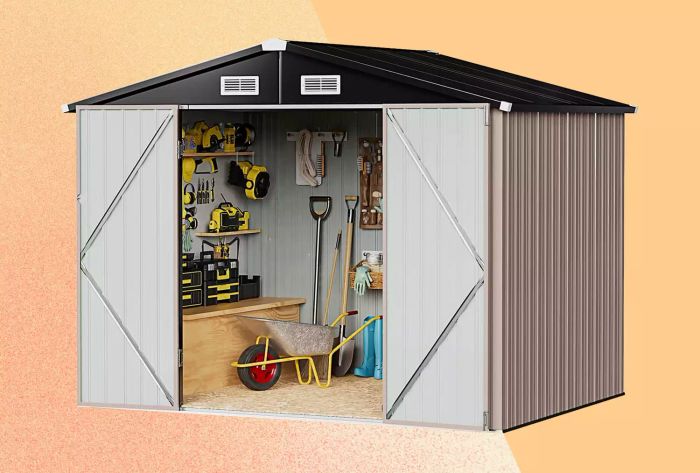 Aoxun Outdoor Storage Shed