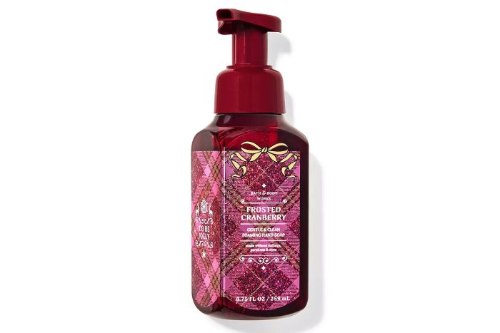 Bath & Body Works Frosted Cranberry Gentle & Clean Foaming Hand Soap
