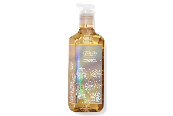 Snowflakes & Cashmere Cleansing Gel Hand Soap from Bath & Body Works