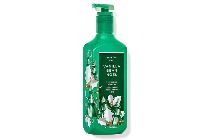 Bath & Body Works Vanilla Bean Noel Cleansing Gel Hand Soap