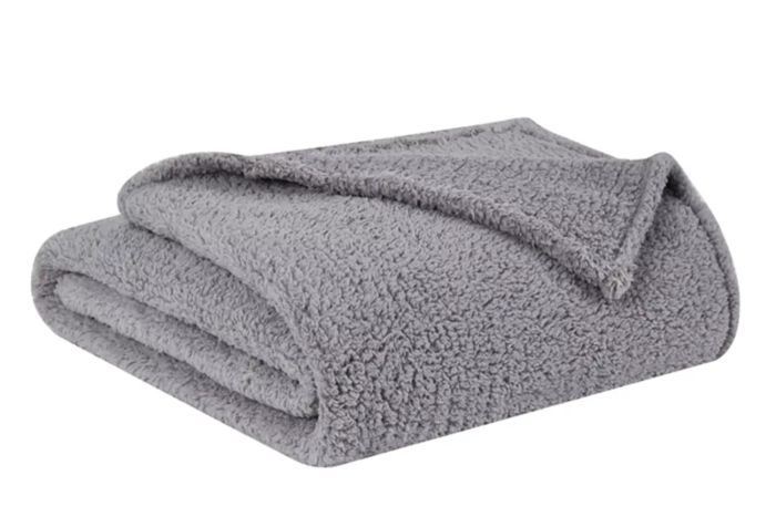 Brooklyn Loom Marshmallow Teddy Blanket
