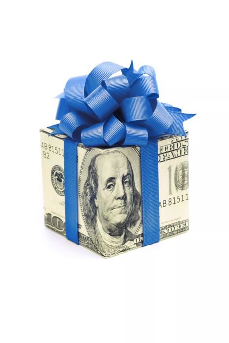 Money as Gift Wrapping