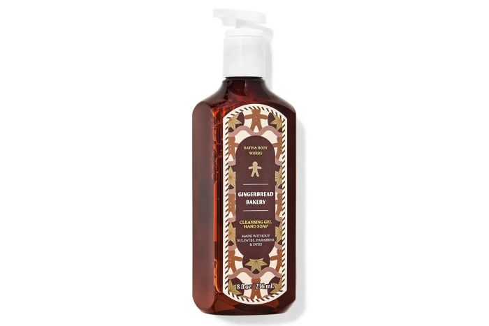Bath & Body Works Gingerbread Bakery Cleansing Gel Hand Soap