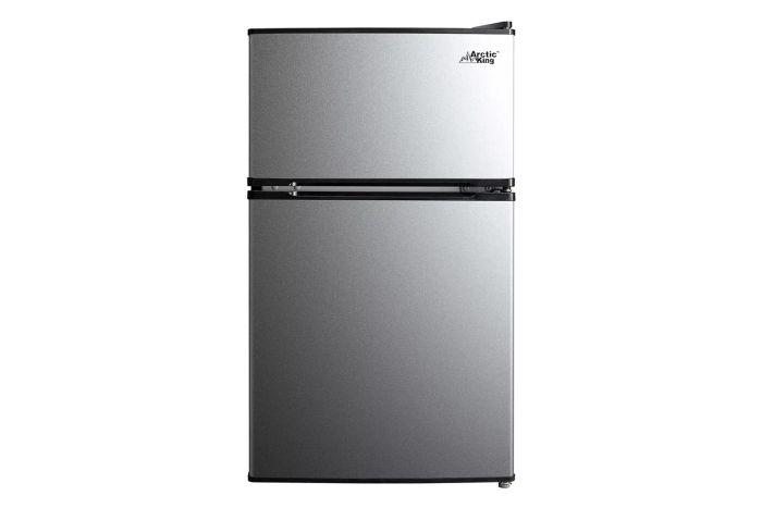 Arctic King 3.2 Cu ft Two Door Mini Fridge