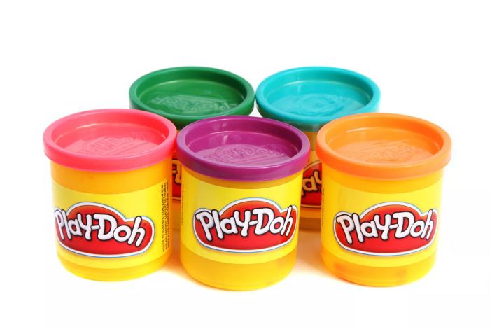 Play Doh Containers as Money Gifts