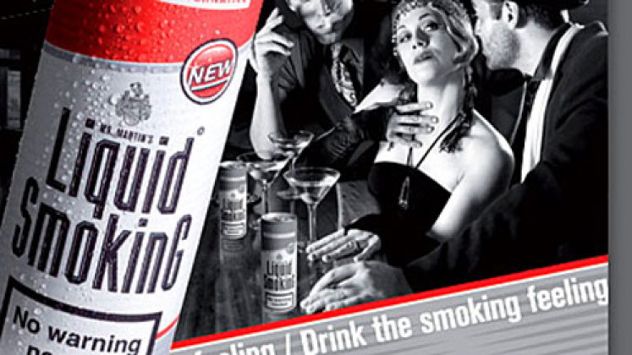 Known as Liquid Smoking, this drink was marketed as a solution for smokers seeking to quell nicotine cravings. According to United Drinks, the beverage contained no nicotine but instead relied on a blend of South African plant roots to provide a mild energizing effect, followed by calming and euphoric relaxation. The product was designed as a smoking aid during the UK’s 2008 public smoking ban.