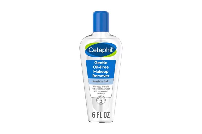 Waterproof makeup remover