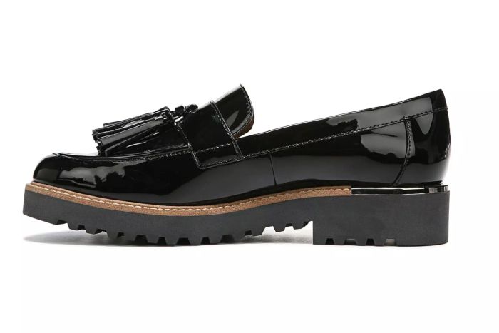 Tassel loafers are a stylish and classic footwear choice that never goes out of style, adding a touch of sophistication to any outfit.