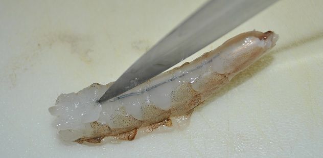 Shrimp-vein