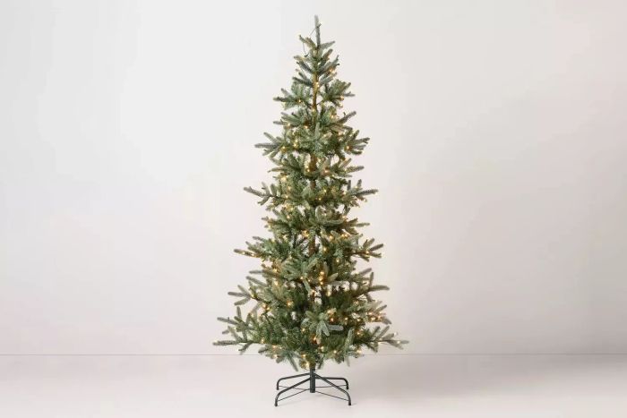 Target Hearth & Hand with Magnolia 7' Pre-Lit Faux Pine Christmas Tree with Clear White Lights