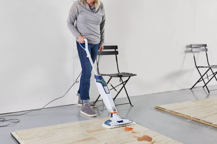 Bissell 1806 PowerFresh Deluxe Scrubbing & Sanitizing Steam Mop