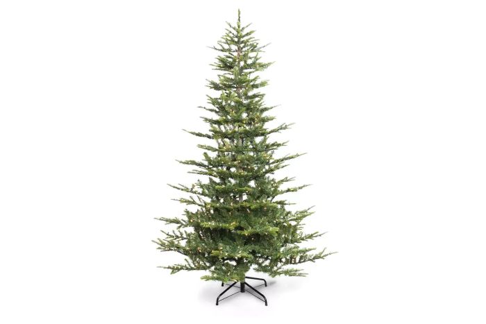 7.5ft Pre-Lit Full Sierra Pine Artificial Christmas Tree Clear Lights - Wondershop™