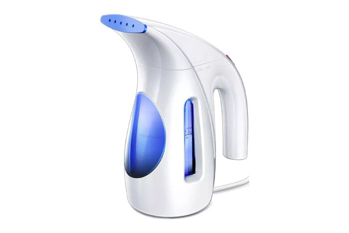 HiLIFE Steamer for Clothes, Portable Handheld Design, 240ml Big Capacity, 700W, Strong Penetrating Steam, Removes Wrinkle, for Home, Office(ONLY FOR 120V)