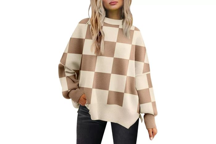 crewneck long sleeve sweater