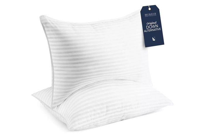Amazon PD Beckham Hotel Collection Bed Pillows Standard