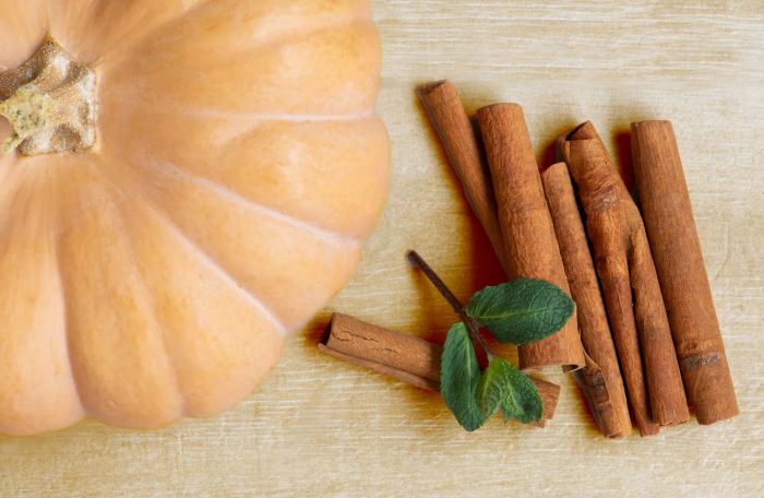 cinnamon and pumpkin