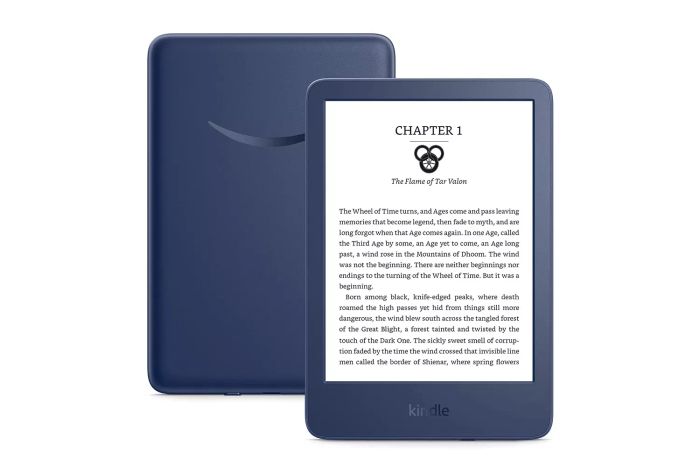 kindle in color denim