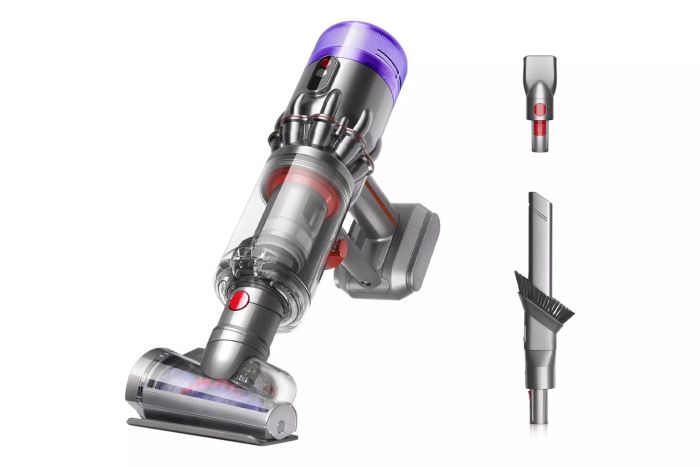 Dyson Humdinger Handheld Vacuum Cleaner, Silver, Small
