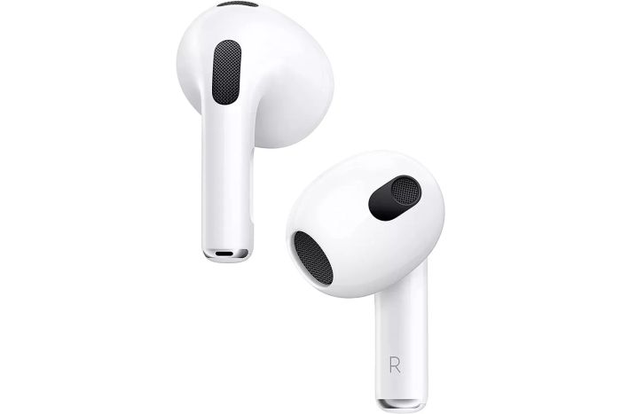 Amazon Prime Day Apple AirPods (3rd Generation) Wireless Earbuds with Lightning Charging Case