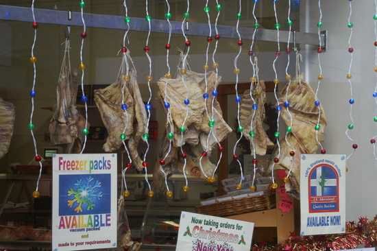 Reestit Mutton In Butcher's Window, Lerwick - Geograph.Org