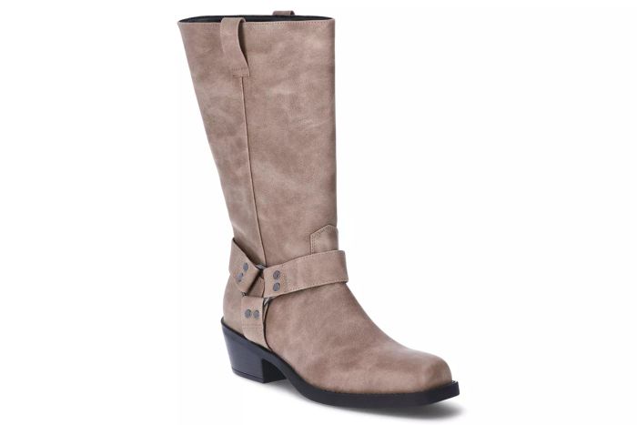 Walmart Time and Tru Women's Moto Hardware Boots