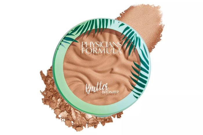 Physicians Formula Murumuru Butter Bronzer, Infused with Moisturizing Murumuru Butter for a Silky Glow, Dermatologist Tested, Hypoallergenic, Vegan & Cruelty-Free - Sunkissed Bronzer