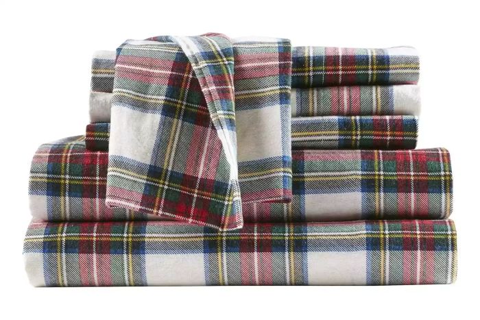 Comfort Spaces Cotton Flannel Breathable Warm Deep Pocket Sheets