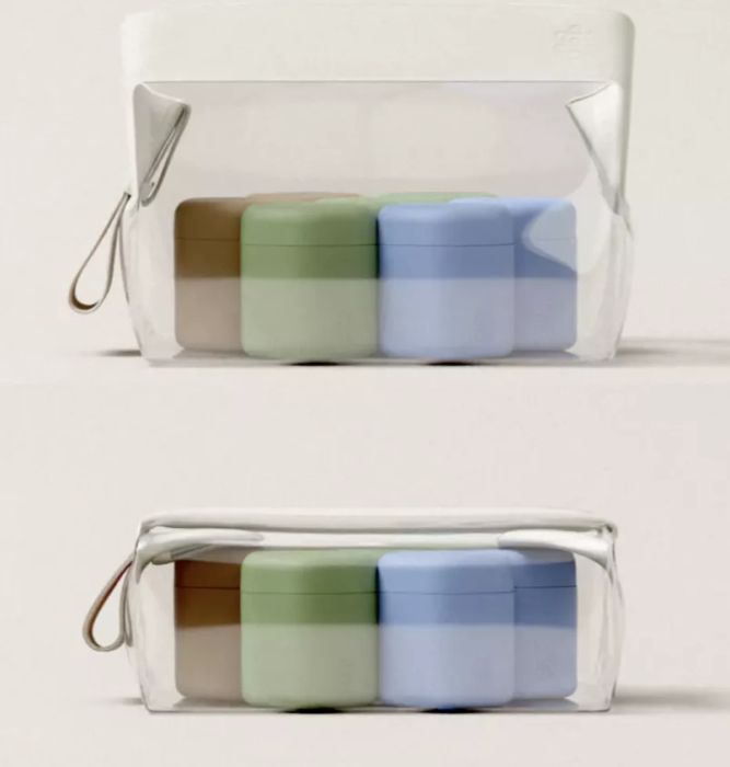 travel packs with capsules