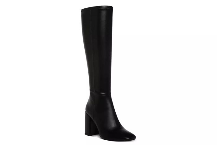 Madden Girl Women's Winslow Block-Heel Stretch Dress Boots