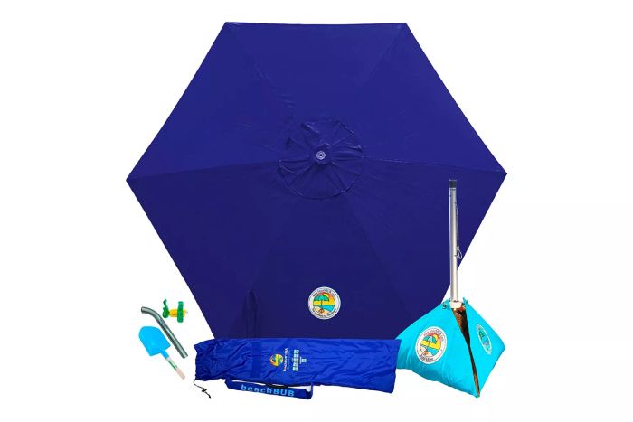 beachBUB All-In-One Beach Umbrella System: A perfect umbrella system for any beach outing